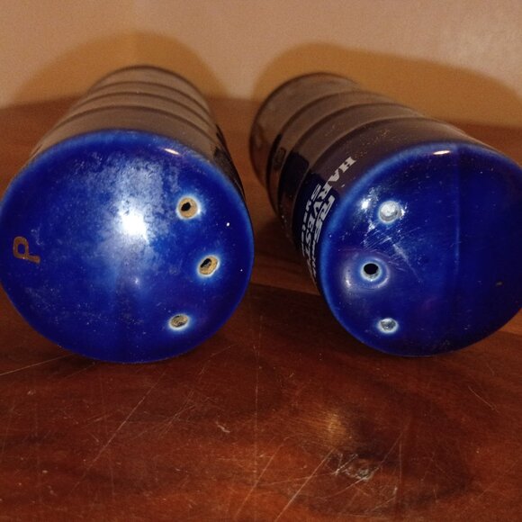 1960s AO SMITH Blue Harvestore Silo Salt & Pepper Shakers *Rare* - Picture 6 of 9